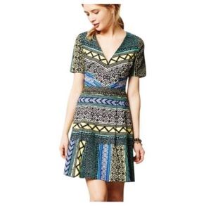 PLENTY BY TRACY REESE Women's Dress Directional Frock Tribal Print Size 4
